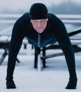 Magnus Brannstrom in an exercise session.